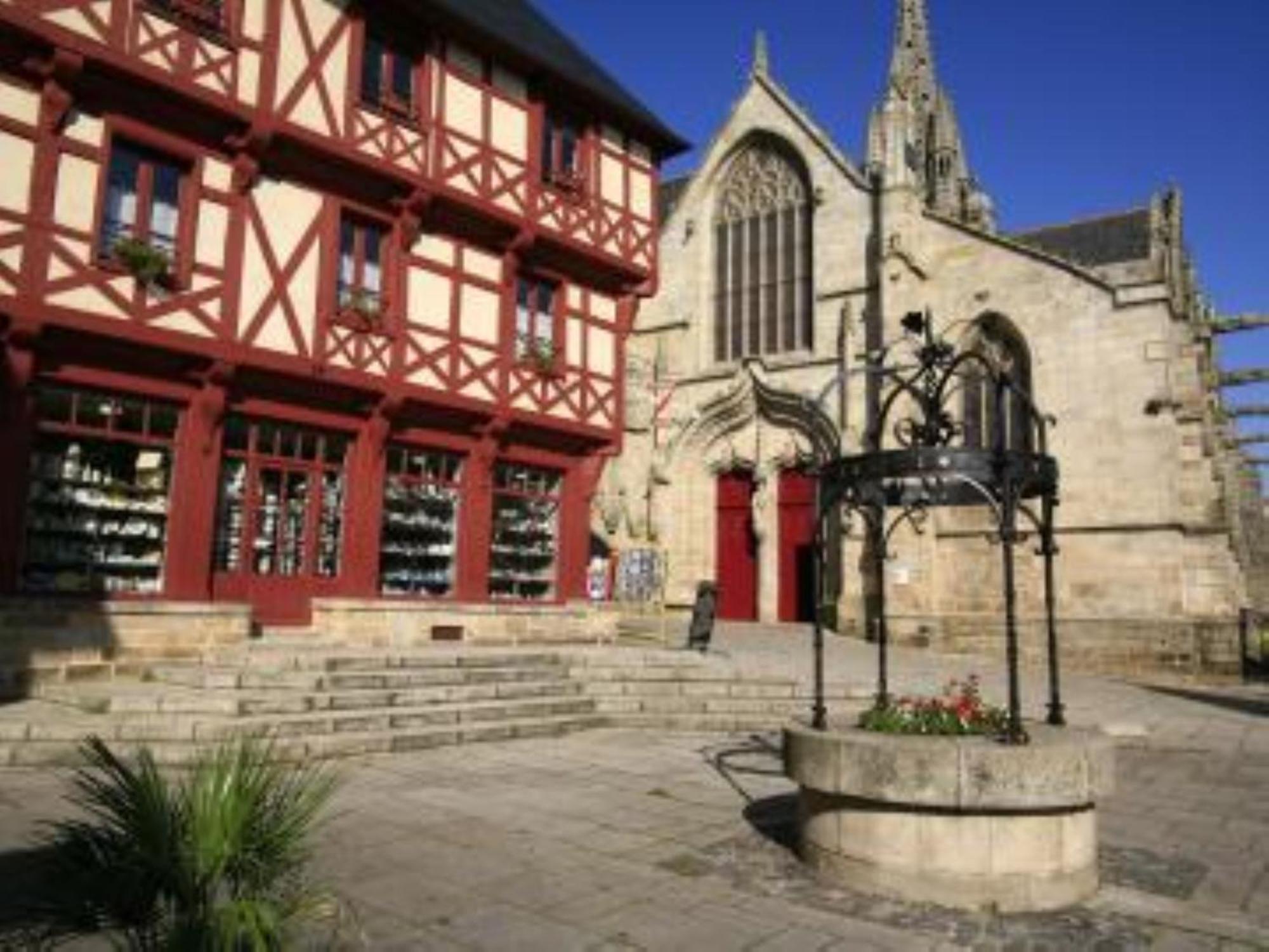 Maison Josselin Proche Chateau Eksteriør billede